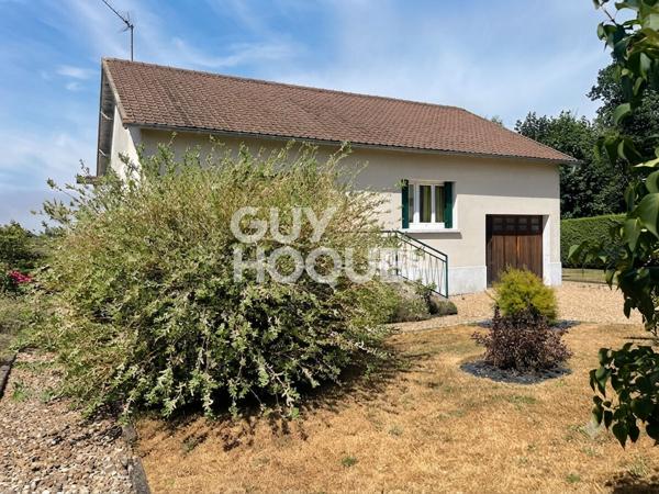 Maison individuelle à vendre proche d'Anet (28260) ? 85 m² ? Terrain de 660 m² ? Garage ? Fort potentiel