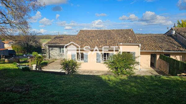 Maison de 112m²,cuisine ouverte sur séjour,3 chambres