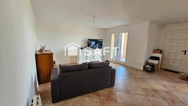 Maison de 112m²,cuisine ouverte sur séjour,3 chambres