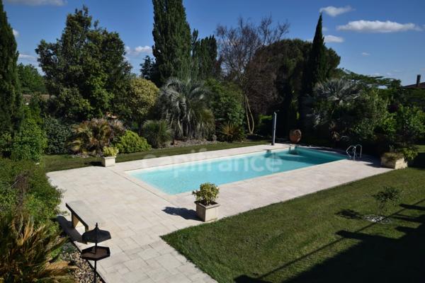 Propriété 5 chambres - T3 attenant - garage XXL - piscine à MARMANDE (47)