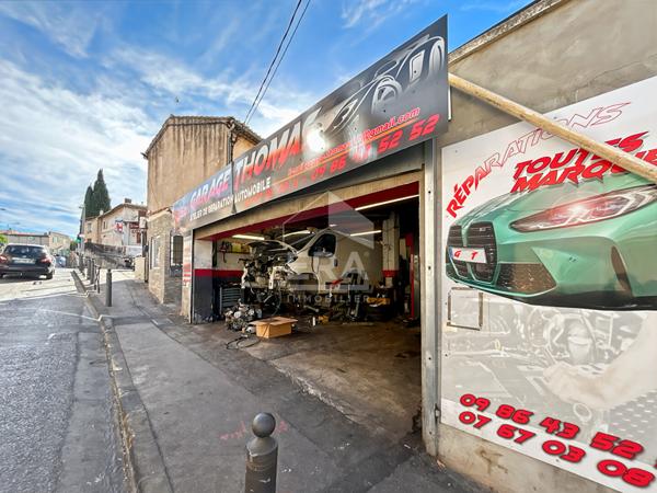 Fond de commerce Garage automobile 77m² 13013 Château Gombert