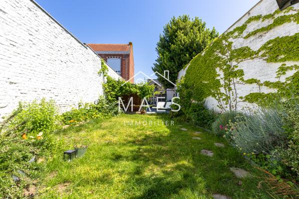 Wambrechies Centre Semi plain-pied de 125 m2 avec jardin et parkings