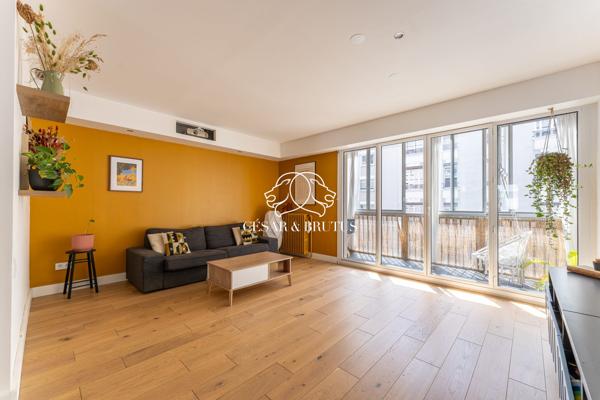 COEUR GRATTE-CIEL – Lumineux T4 de 102m² avec loggia, parking