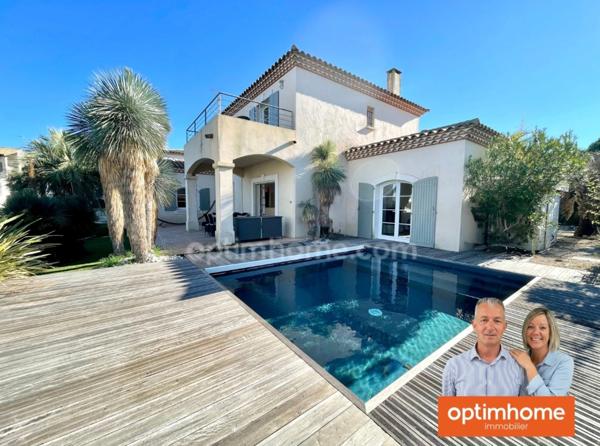 Marina individuelle traversante – 6 pièces – 165 m² – Terrain 700 m2