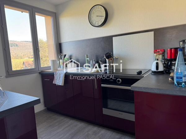 Maison (petit immeuble) découpée en plusieurs appartements avec grand terrain-Monopropriété