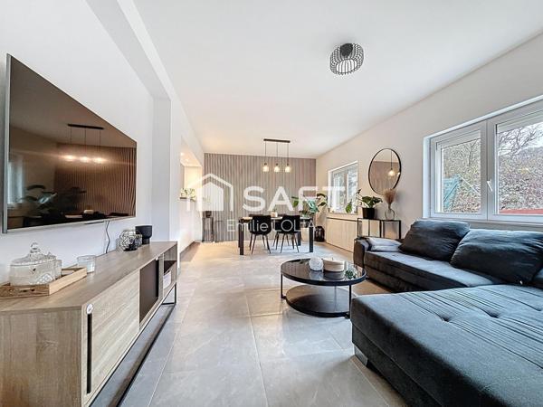 Maison individuelle rénovée, beau potentiel