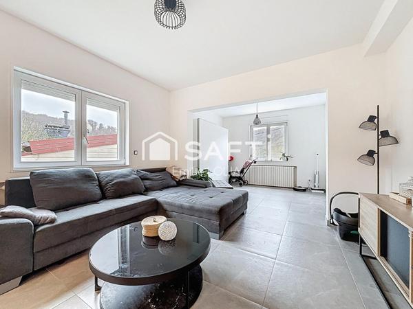 Maison individuelle rénovée, beau potentiel