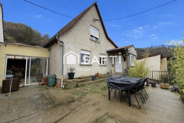 Maison individuelle rénovée, beau potentiel
