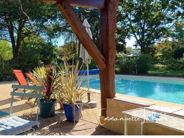 Maison familiale 242 m² avec piscine et dépendances – Cours-de-Pile, 7 km de Bergerac