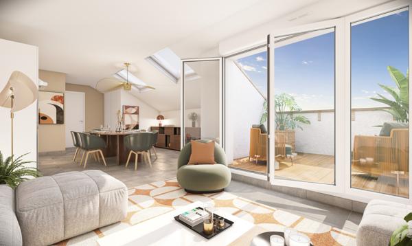 Appartement 1 pièce 18.5 m2