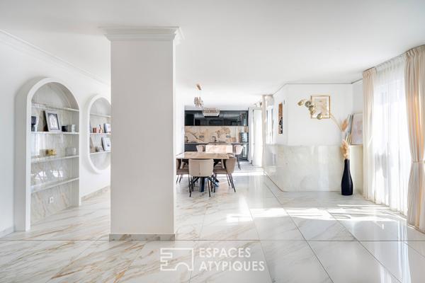 Appartement d’exception avec terrasse et vue sur Paris