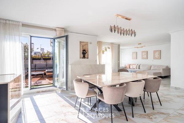 Appartement d’exception avec terrasse et vue sur Paris