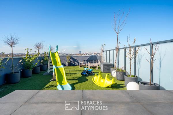 Appartement d’exception avec terrasse et vue sur Paris