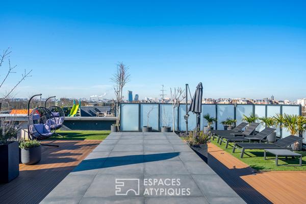 Appartement d’exception avec terrasse et vue sur Paris