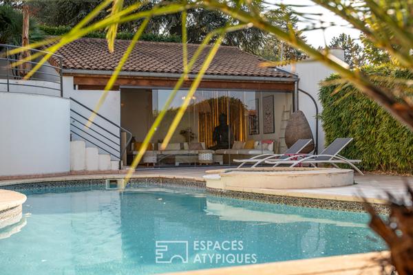 Vaste demeure avec piscine et vue panoramique sur Valence