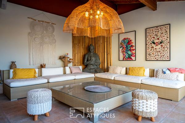 Vaste demeure avec piscine et vue panoramique sur Valence