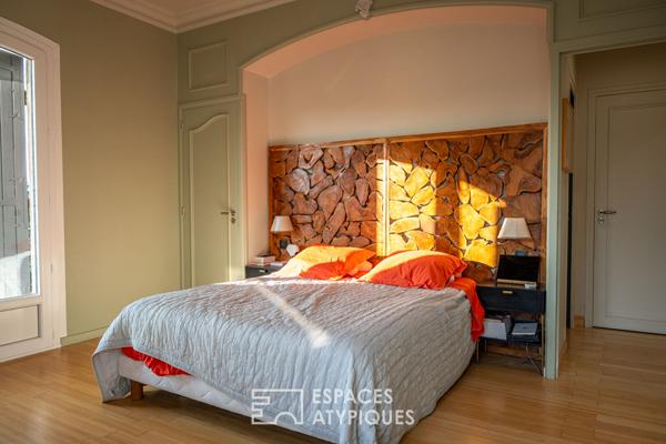 Vaste demeure avec piscine et vue panoramique sur Valence