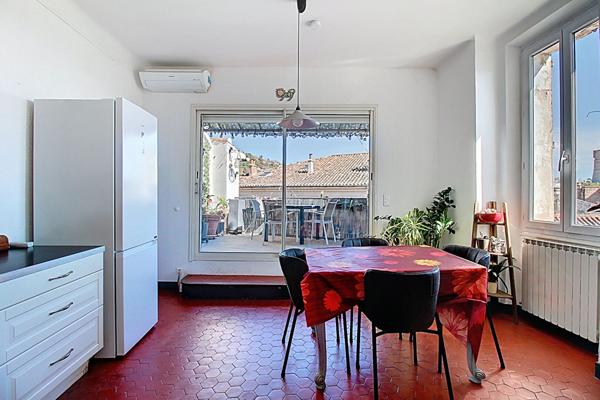 À VENDRE EN EXCLUSIVITÉ à DRAGUIGNAN Appartement 114 m² en dernier étage 3/4 chambres