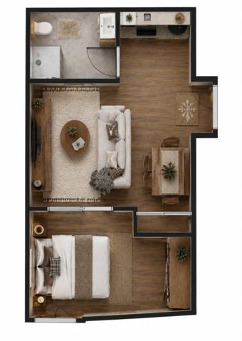 Appartement 1 pièce(s) - Coeur de village - 35 m2 - Valloire
