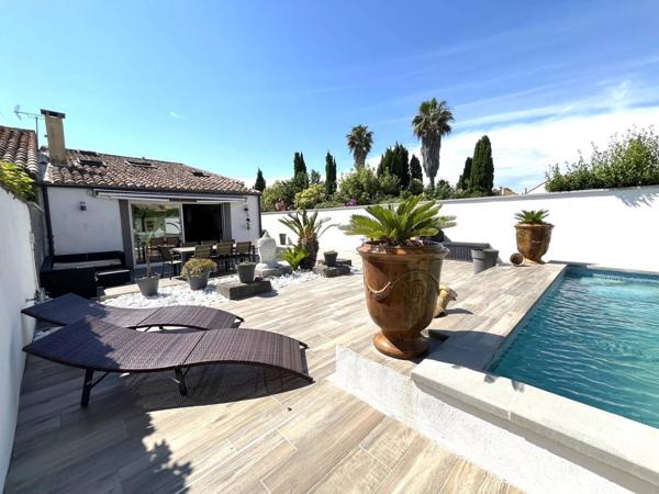 VIAS - HERAULT - 3 CHAMBRES - PISCINE - DEPENDANCES - GARAGE - CALME -