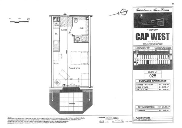 Appartement 1 pièce - 28 m²