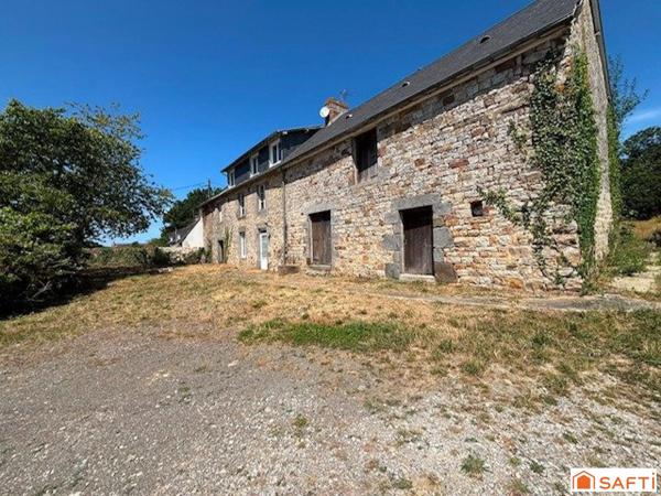 Maison en pierres à renover, beau vomule