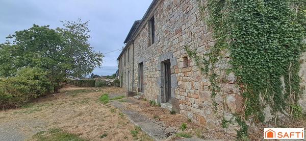 Maison en pierres à renover, beau vomule