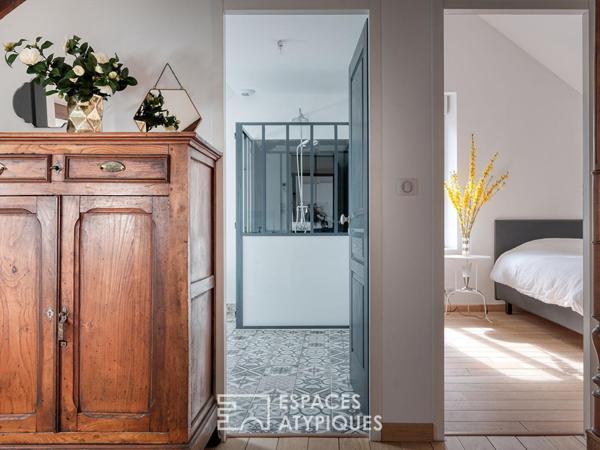 Maison bourgeoise revisitée avec jardin