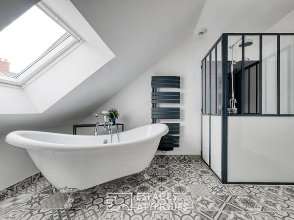 Maison bourgeoise revisitée avec jardin