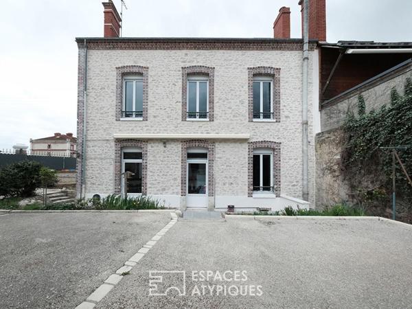 Maison bourgeoise revisitée avec jardin