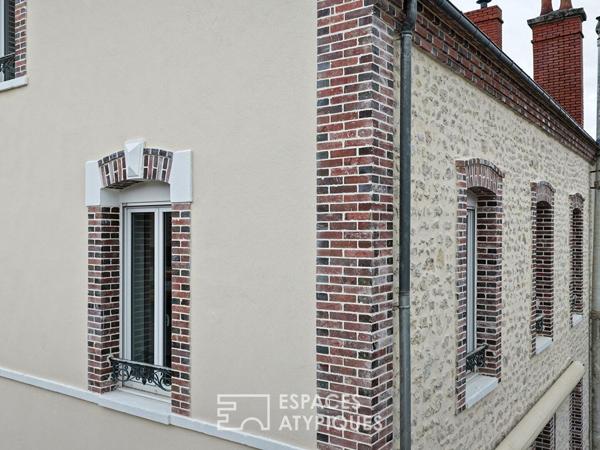 Maison bourgeoise revisitée avec jardin