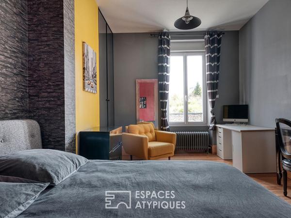 Maison bourgeoise revisitée avec jardin