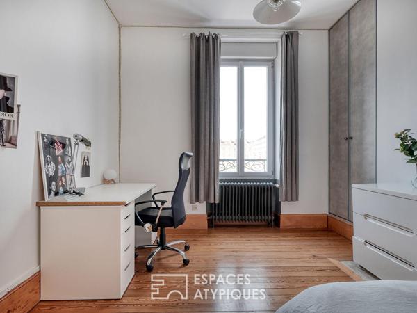 Maison bourgeoise revisitée avec jardin