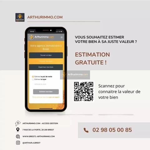 Vente Maison 4 pièces 70 m2 à Bohars