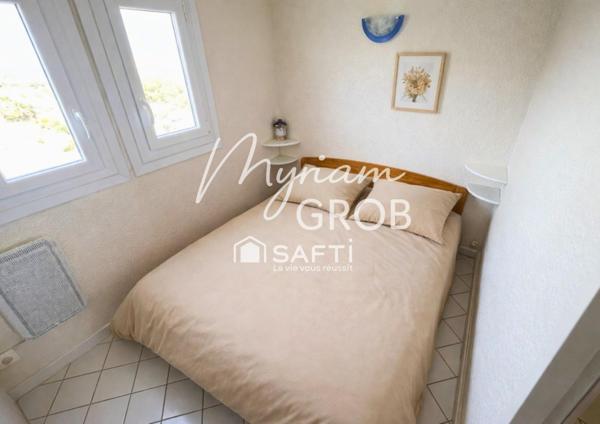 Appartement T3 avec Loggia - Vue étang - Dernier étage - Résidence avec piscine