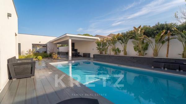 Villa contemporaine avec piscine et patio – Quartier Malard, Narbonne