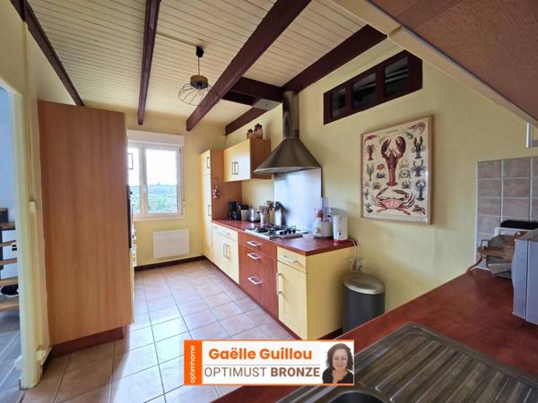 ROSCOFF : Perharidy maison 5 pièces - Vie de plain pied et accès plage - Jardin clos