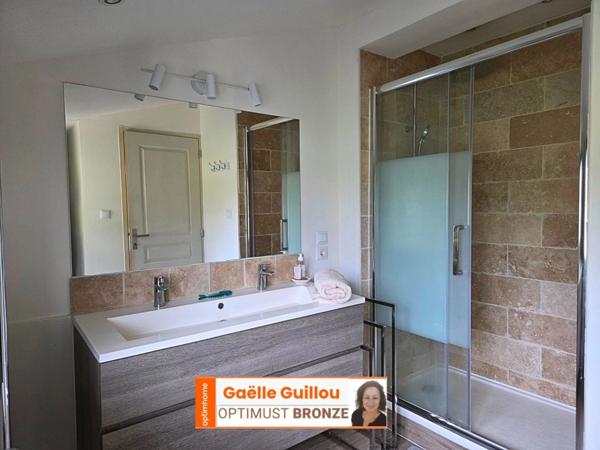 ROSCOFF : Perharidy maison 5 pièces - Vie de plain pied et accès plage - Jardin clos