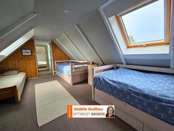 ROSCOFF : Perharidy maison 5 pièces - Vie de plain pied et accès plage - Jardin clos