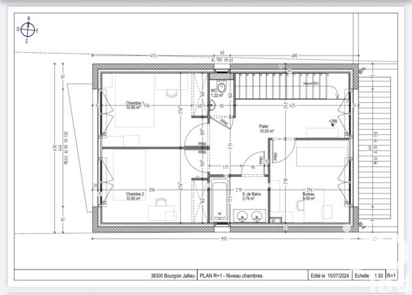 Maison à vendre 6 pièces 167 m² Bourgoin-Jallieu