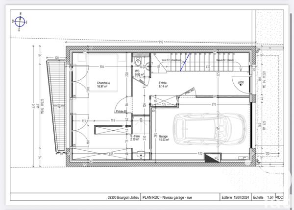 Maison à vendre 6 pièces 167 m² Bourgoin-Jallieu