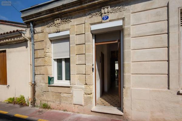 Achat - Maison Bordeaux 33000 4 pièces 76 m 2 118 m 2