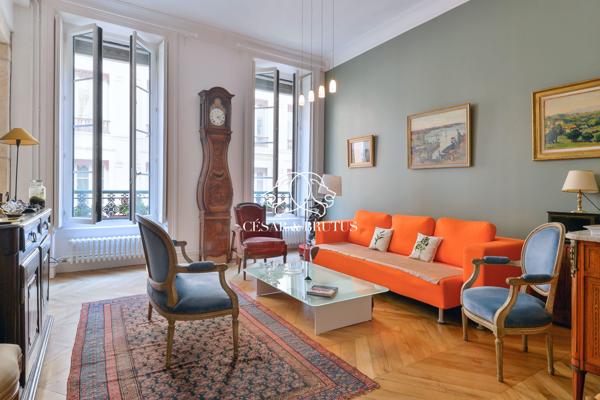 Ainay – appartement de 172 m² – 4 chambres