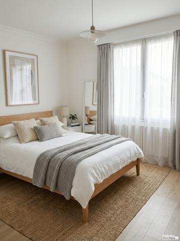 Appartement rez-de-chaussée 2 chambres avec garage, rive droite St Pavin