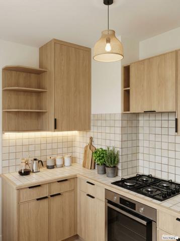 Appartement rez-de-chaussée 2 chambres avec garage, rive droite St Pavin