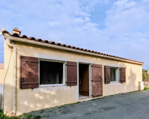 Maison T3 de plain pied avec terrasse
