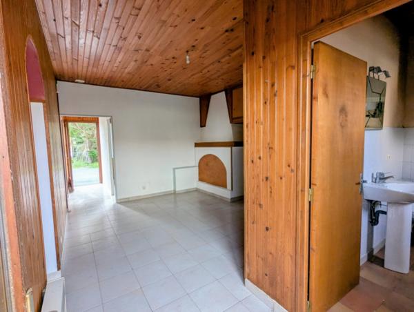 Maison T3 de plain pied avec terrasse