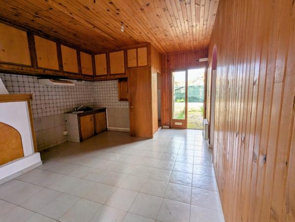 Maison T3 de plain pied avec terrasse