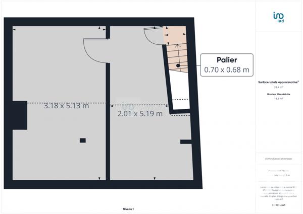Apartment for sale 2 rooms 40 m² Thonon-les-Bains