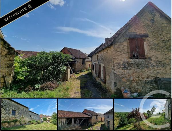 Maison à vendre  4 pièces - 70 m2 GOURDON - 46